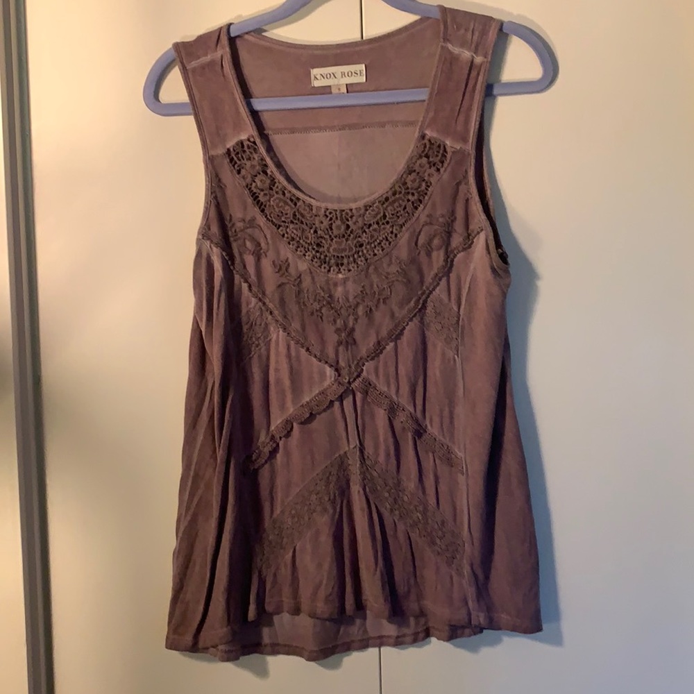 Knox Rose Lace Front Tank